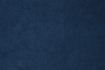 Lit 2x100x200 cm avec Tête de lit à lignes - Tissu Velours Bleu Océan
