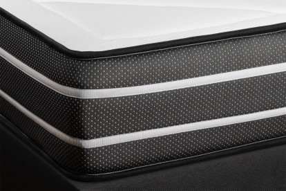 Matelas 120x190 cm Ressorts ensachés et Mémoire de forme - Exclusive
