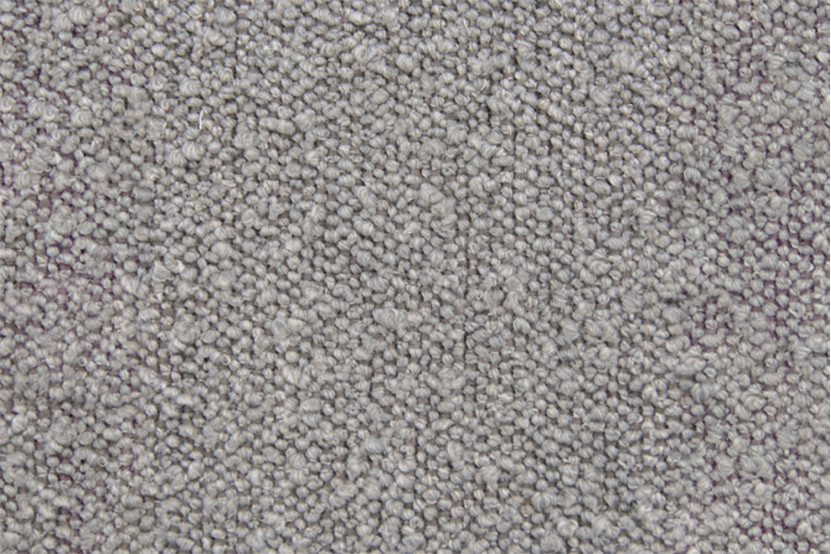 Tête de lit 200 cm Capitonnée - Tissu Bouclette Gris