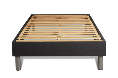 Ensemble Matelas Sommier 90x190 cm - Sommier Noir (en kit) - Energy