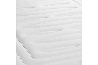 Ensemble Matelas Sommier 140x200 cm - Sommier Noir (déjà monté) - Lancaster
