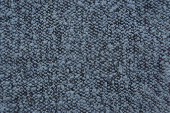 Lit coffre 180x200 cm avec Tête de lit capitonnée - Tissu Bouclette Bleu