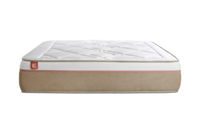 Matelas 140x200 cm Ressorts ensachés et Mémoire de forme - Le Soyeux