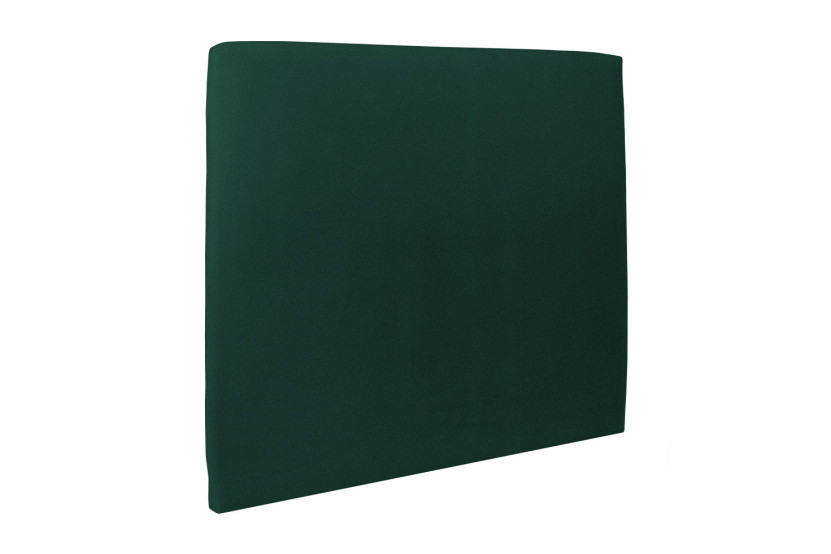 Lit coffre 180x200 cm avec Tête de lit tapissée - Tissu Velours
