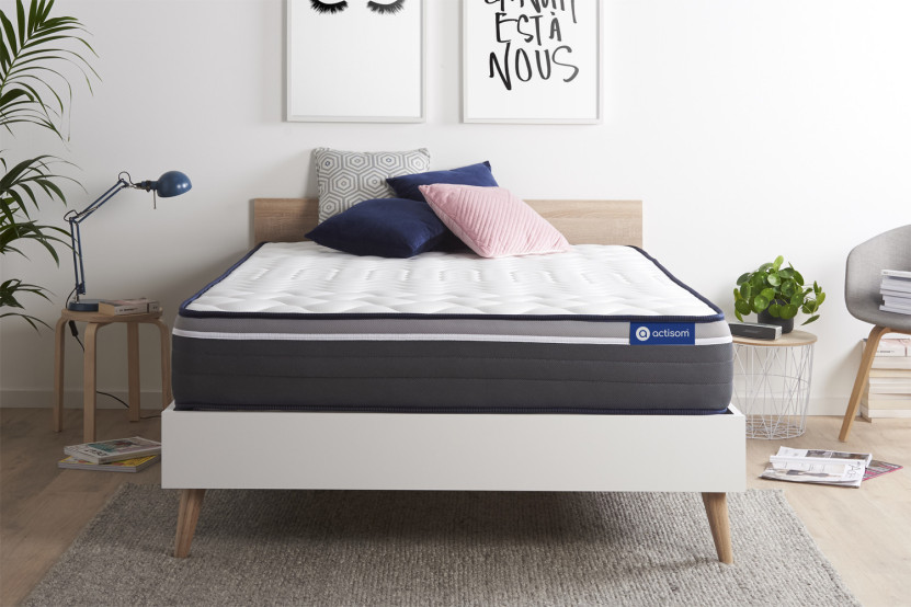 Matelas 160x200 cm Latex et mémoire de forme - Actilatex Plus