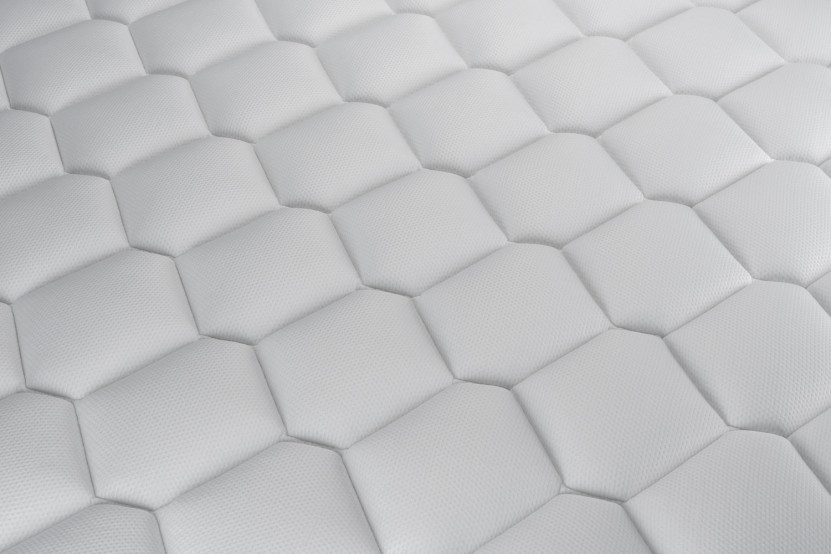 Ensemble Matelas Sommier 90x190 cm - Sommier Blanc (en kit) - Vitalspring Zen