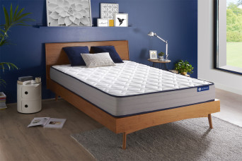 Matelas 140x190 cm Ressorts ensachés et Mémoire de forme - Actiflex Form