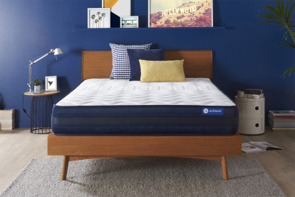 Matelas 160x200 cm Ressorts ensachés et Mémoire de forme - Actiflex Tech