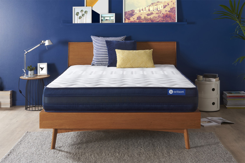 Matelas 160x200 cm Ressorts ensachés et Mémoire de forme - Actiflex Tech