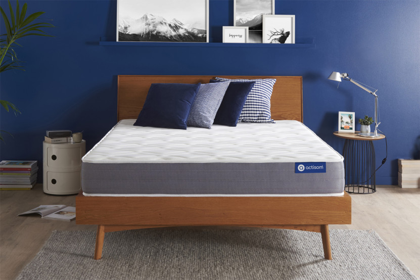 Matelas 180x200 cm Ressorts ensachés et Mémoire de forme - Actiflex Dream