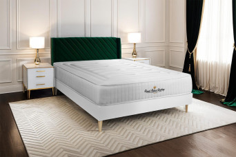 Matelas 140x190 cm Ressorts ensachés et Mémoire de forme - Lancaster
