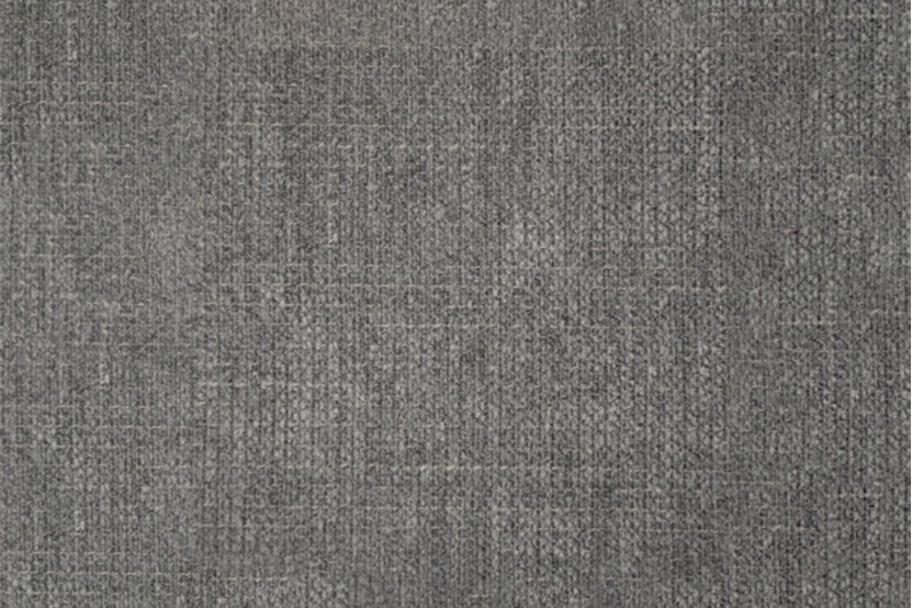 Lit 160x200 cm avec Tête de lit capitonnée - Tissu Toile natté