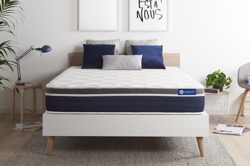 Matelas 160x200 cm Latex et mémoire de forme - Actilatex Confort