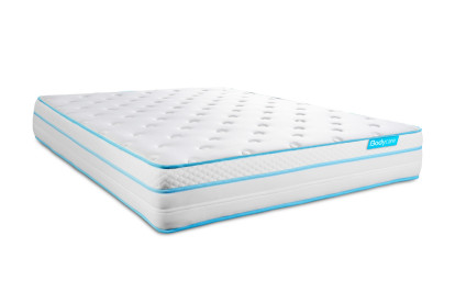 Matelas 140x190 cm Ressorts ensachés et Mémoire de forme - BodyZone+
