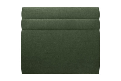 Tête de lit 160 cm Lignes - Tissu Toile Natté Vert Kaki