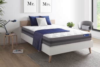 Matelas 140x200 cm Latex et mémoire de forme - Actilatex Relax