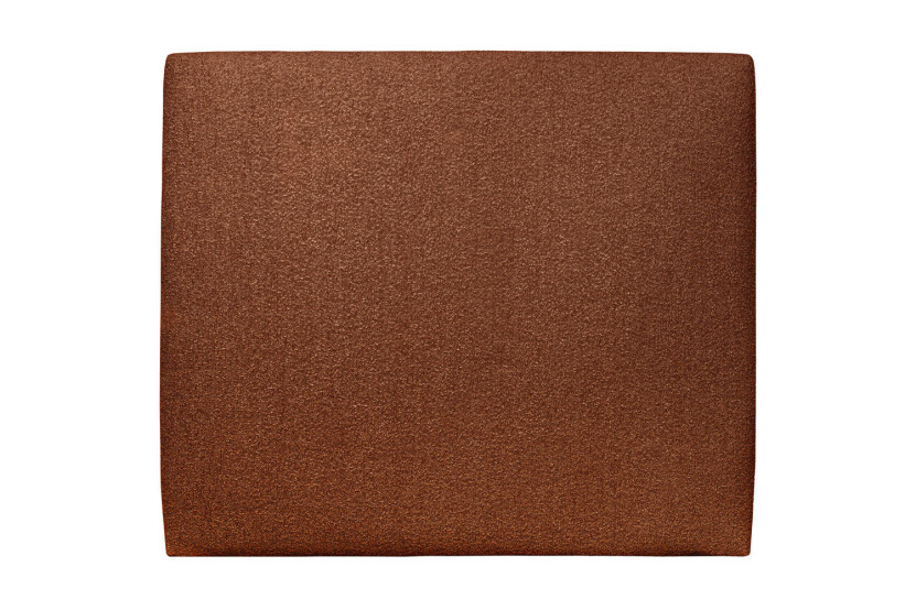 Tête de lit 150 cm Tapissée - Tissu Bouclette Terracotta