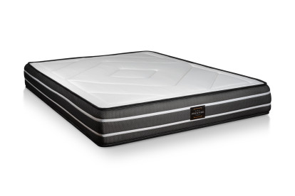 Matelas 140x190 cm Ressorts ensachés et Mémoire de forme - Exclusive
