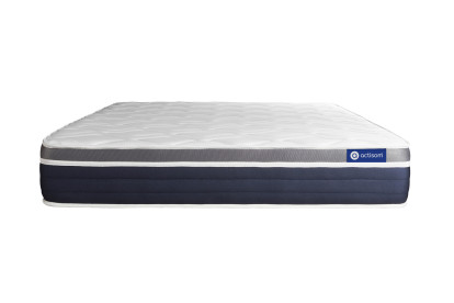 Matelas 140x200 cm Ressorts ensachés et Mémoire de forme - Actiflex Confort