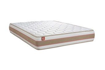 Matelas 180x200 cm Ressorts ensachés et Mémoire de forme - Le Délicat