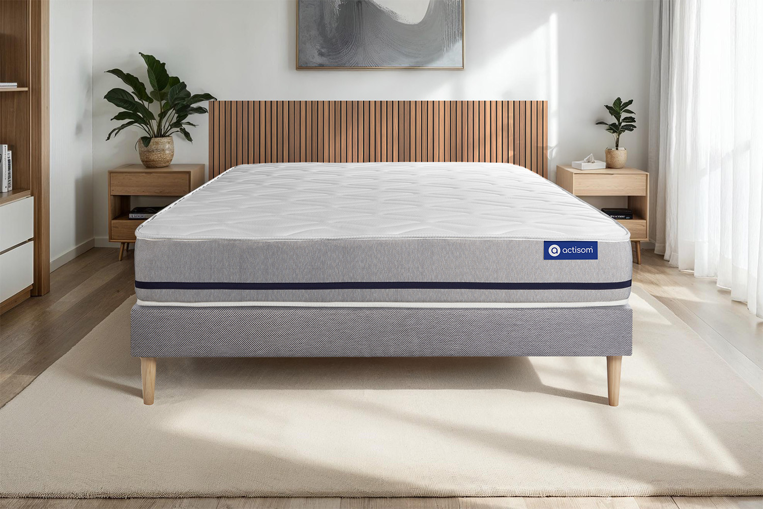 Ensemble Sommier Matelas 180x200