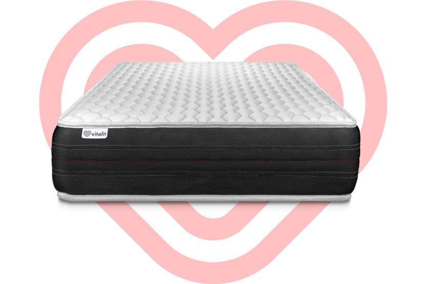 Matelas 100x200 cm Ressorts ensachés - Vitalspring