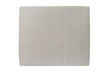 Tête de lit 180 cm Tapissée - Tissu Velours Gris Clair