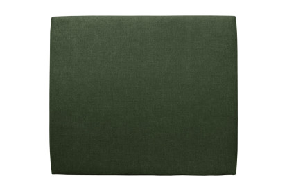 Tête de lit 135 cm Tapissée - Tissu Toile Natté Vert Kaki