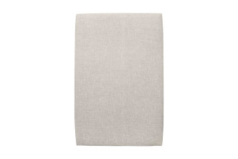 Tête de lit 90 cm Tapissée - Tissu Toile Natté Beige Clair