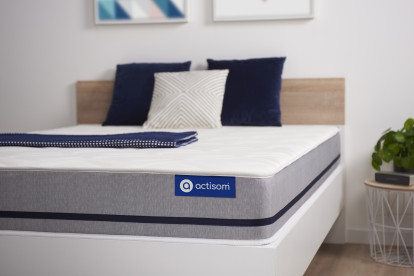 Matelas 120x195 cm Latex et mémoire de forme - Actilatex Soft