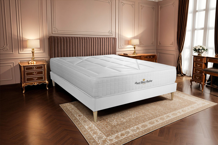 Matelas 200x200 cm Ressorts ensachés et Mémoire de forme - Windsor