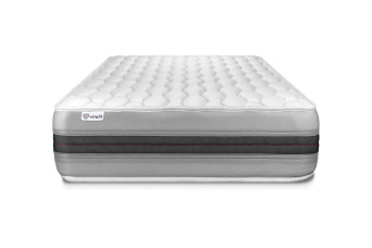 Matelas 120x190 cm Ressorts ensachés et Mémoire de forme - Vitalspring Recover