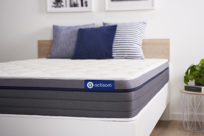Matelas 100x190 cm Latex et mémoire de forme - Actilatex Zen