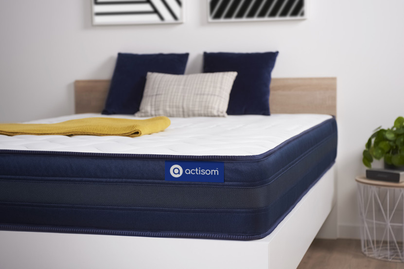 Matelas 80x220 cm Latex et mémoire de forme - Actilatex Tech