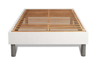 Sommier Tapissier à Lattes 90x190 cm - En kit à monter soi-même