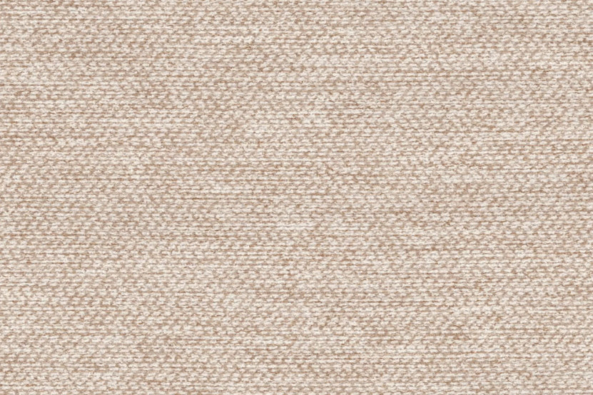 Méridienne convertible et modulable - Tissu lisse - Beige
