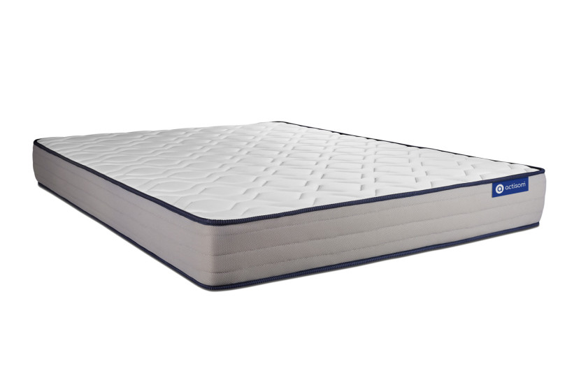 Ensemble Matelas Sommier 140x220 cm - Sommier Gris (en kit) - Actilatex Form Ensemble Matelas Sommier 140x220 cm - Sommier Gris (en kit) - Actilatex Form
