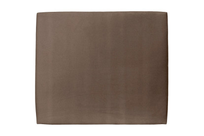 Tête de lit 200 cm Tapissée - Tissu Velours Taupe