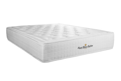 Ensemble Matelas Sommier 180x200 cm - Sommier Noir (déjà monté) - Buckingham