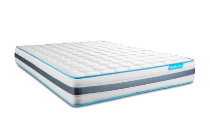 Matelas 140x200 cm Ressorts ensachés et Mémoire de forme - BodyFlex