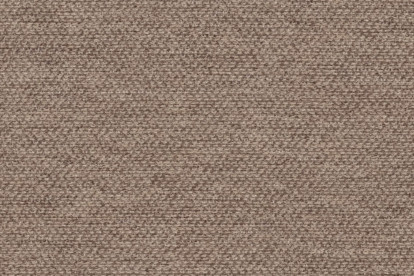 Canapé d'angle 6 places - 3 modules convertibles : Canapé 3 places + Fauteuil + Pouf - Tissu lisse Marron