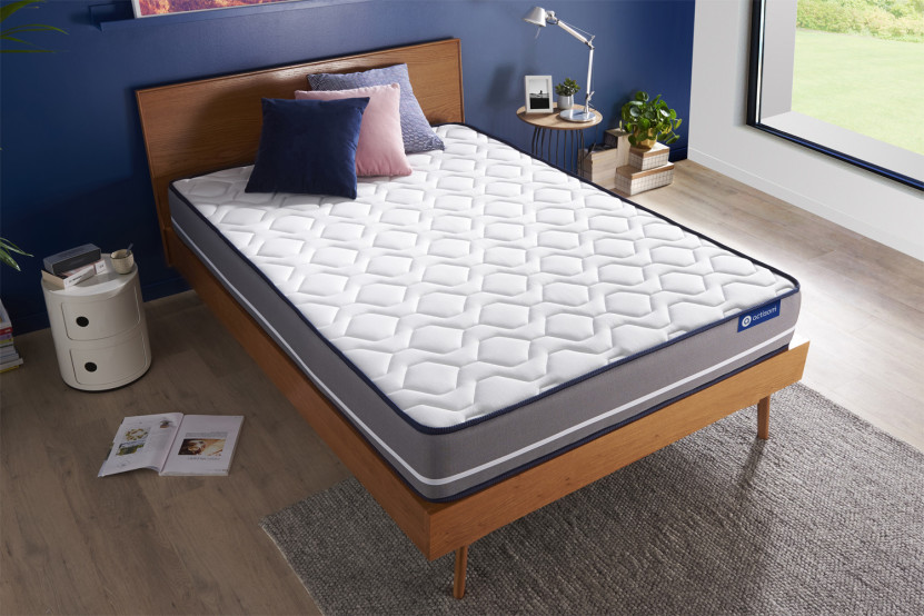Matelas 90x200 cm Ressorts ensachés - Actiflex Pur