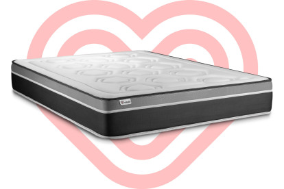 Matelas 140x190 cm Ressorts ensachés et Mémoire de forme - Vital Care