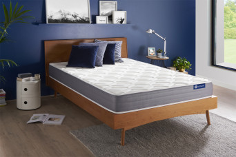Matelas 130x210 cm Ressorts ensachés et Mémoire de forme - Actiflex Dream
