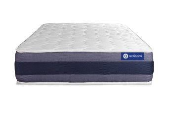 Matelas 100x210 cm Ressorts ensachés et Mémoire de forme - Actiflex Morpho