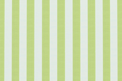 Pouf modulable - Tissu extérieur à rayures, blanc et vert anis