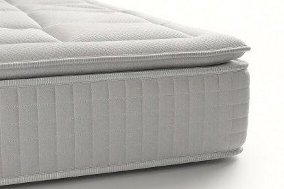 Matelas 140x190 cm Ressorts ensachés et Mémoire de forme - George V