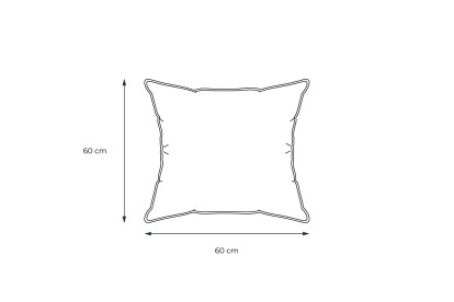 Oreiller Percale 60x60 cm