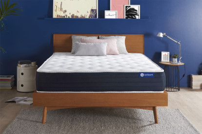 Matelas 180x200 cm Ressorts ensachés et Mémoire de forme - Actiflex Sleep