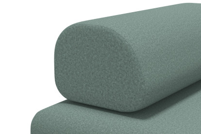 Fauteuil convertible et modulable - Tissu lisse Vert